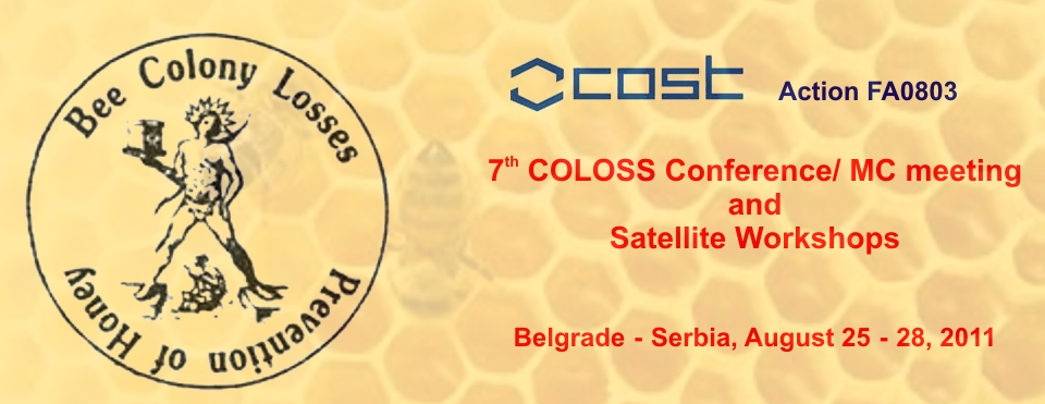 COLOSS 2011 Belgrade Serbia Home Page